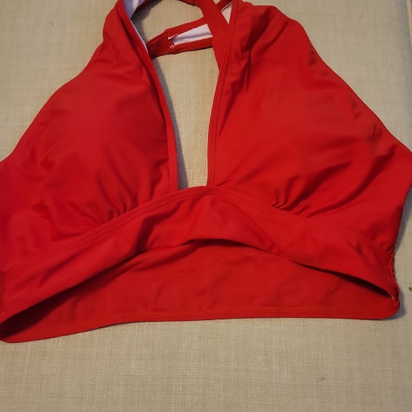 Red Racerback Bikini Top - Picture 8 of 8